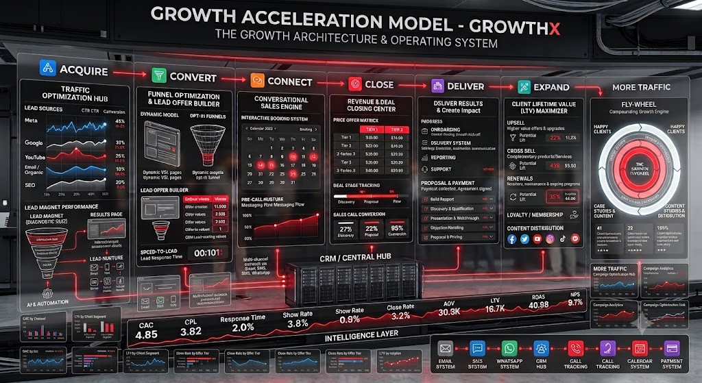 Growth Acceleration Model Diagram